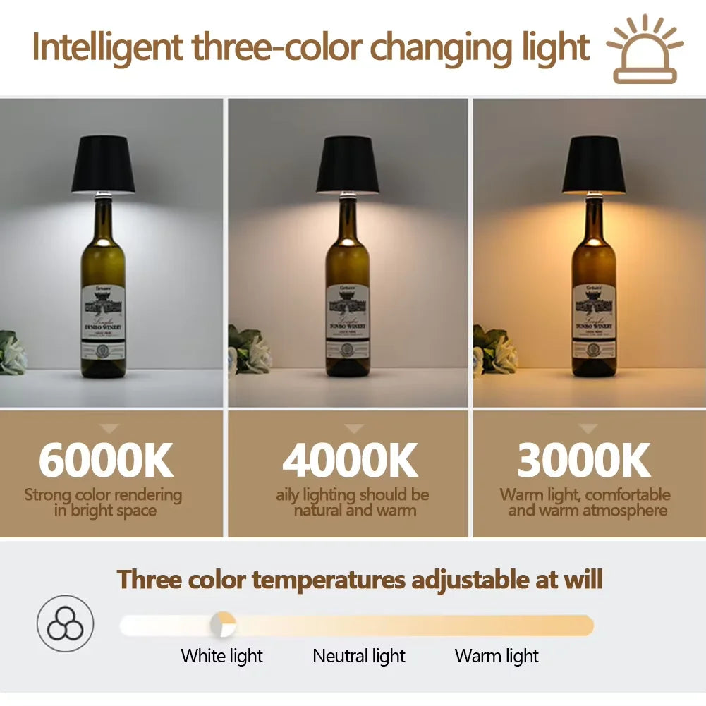 Vino™ – Kabellose Flaschenleuchte